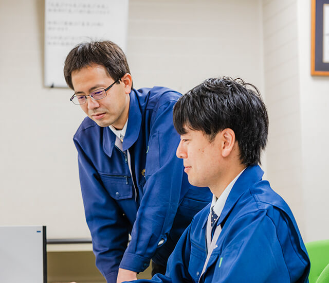 各人の能力を最大限引き出す「研修制度」